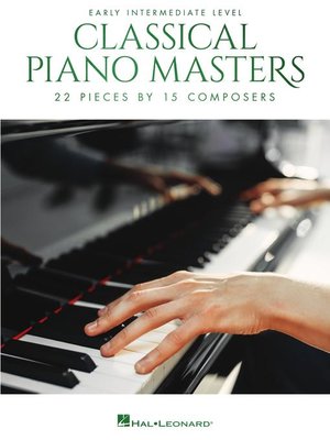 Classical Piano Masters, Early Intermediate Level